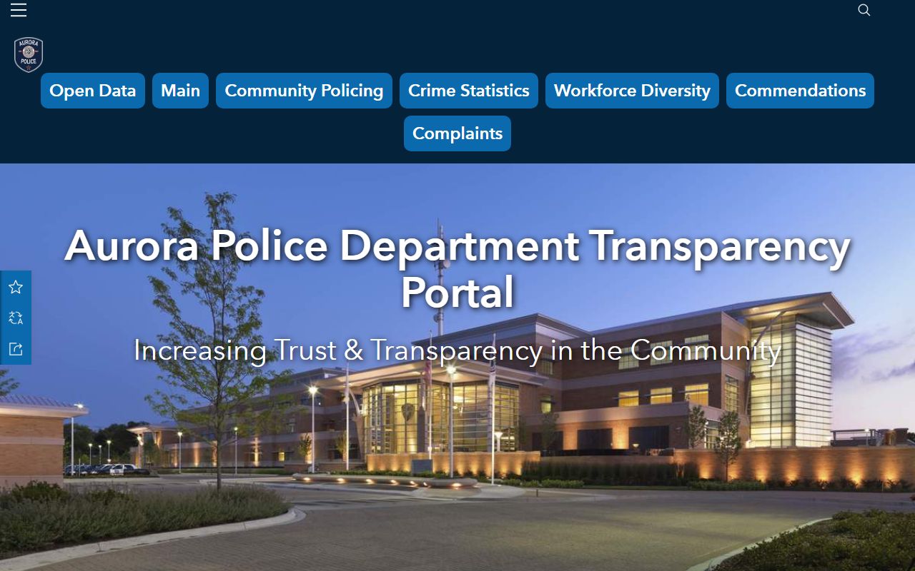 Aurora Police Department Transparency Portal
